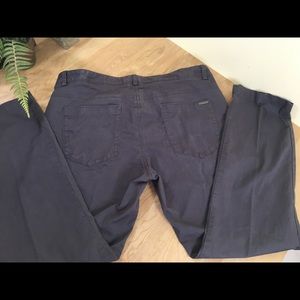 Calvin Klein men’s slim fit dark grey pants